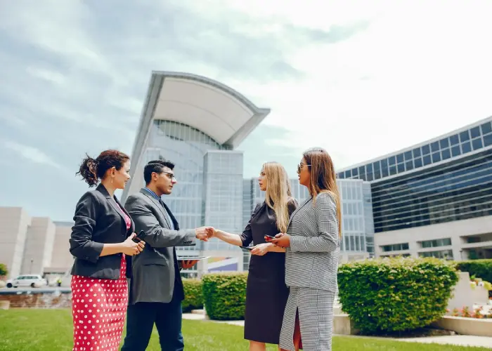 Trusted commercial real estate agent team