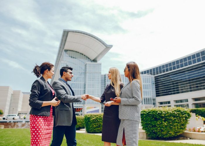 Trusted commercial real estate agent team